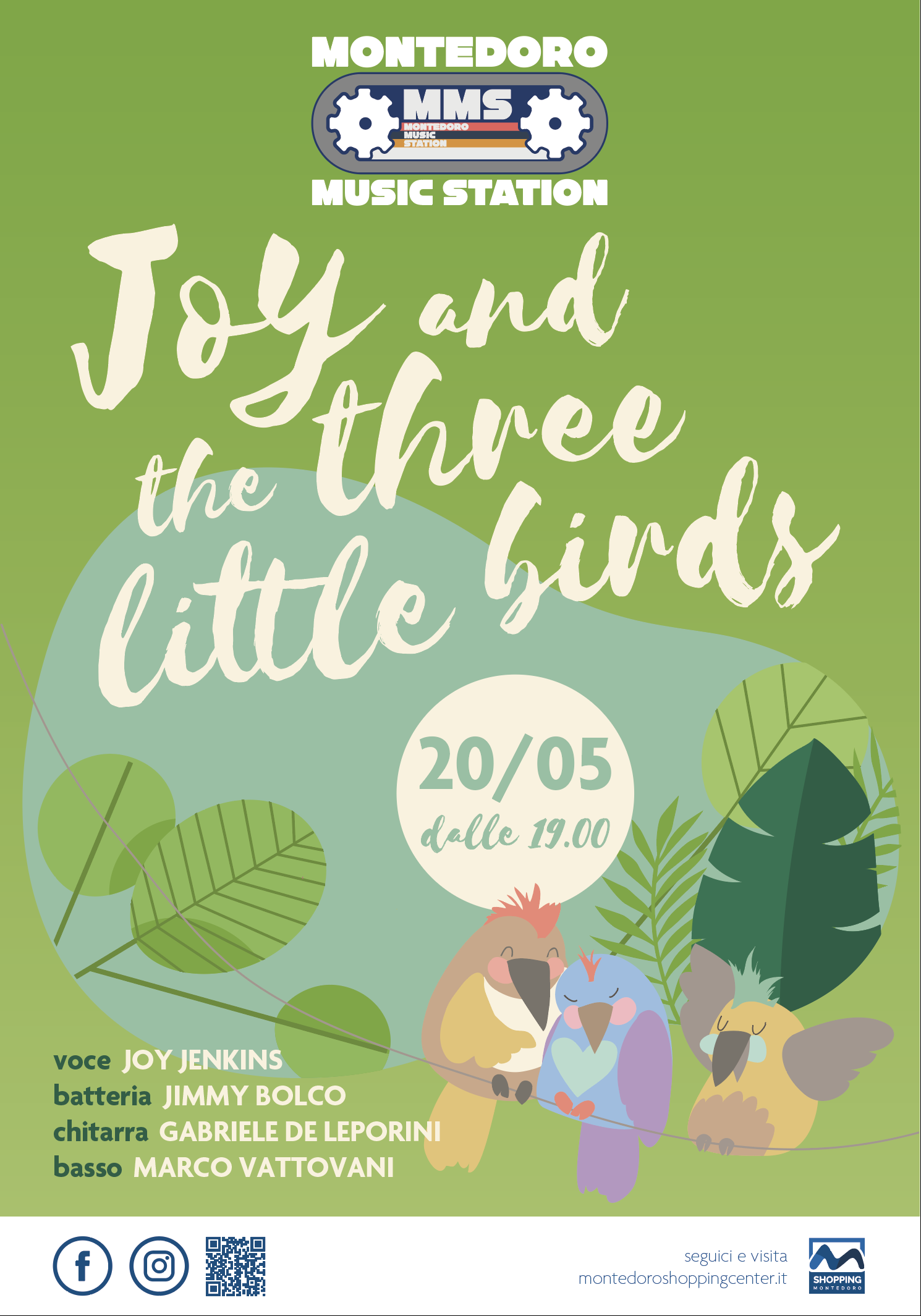 Joy and the three little birds