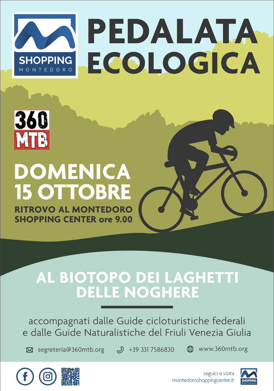 Pedalata ecologica ai laghetti di Noghere
